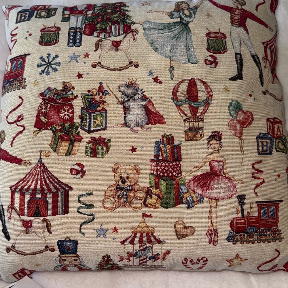 Caldeira Crosstitch Christmas stitched pillows 🎅🏻🎅🏻